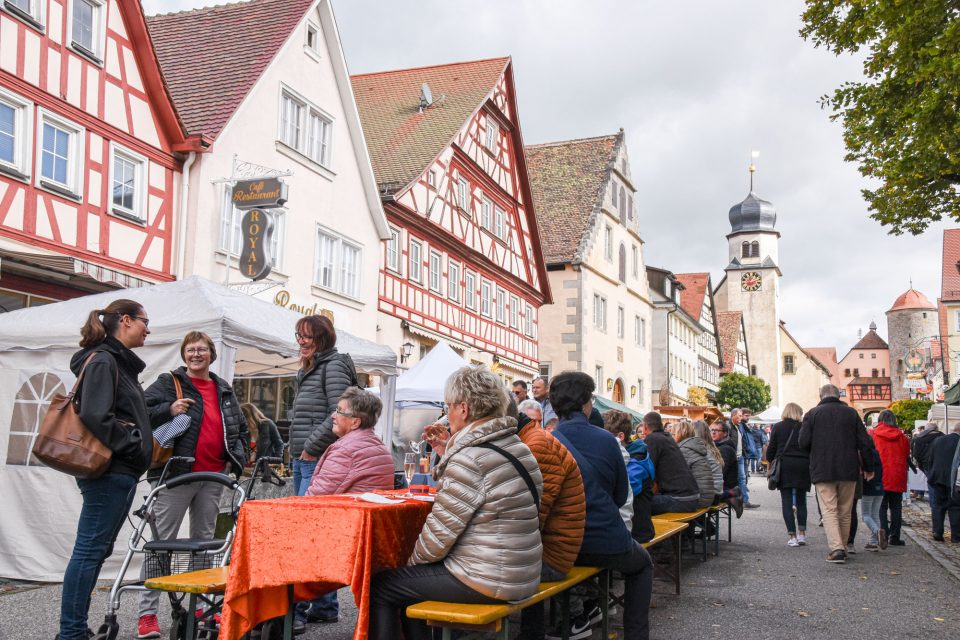 Markt, Natur und Kultur in Langenburg
