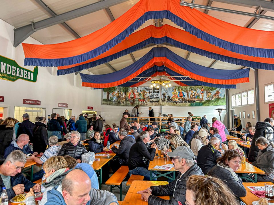 In einem netten Ambiente gut essen und trinken