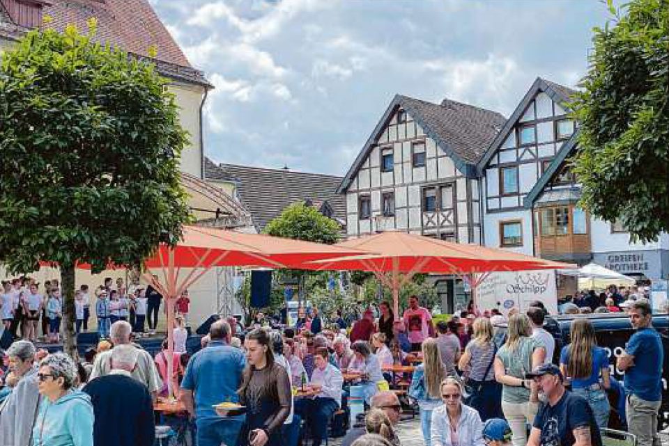 Schrozberg präsentiert sich