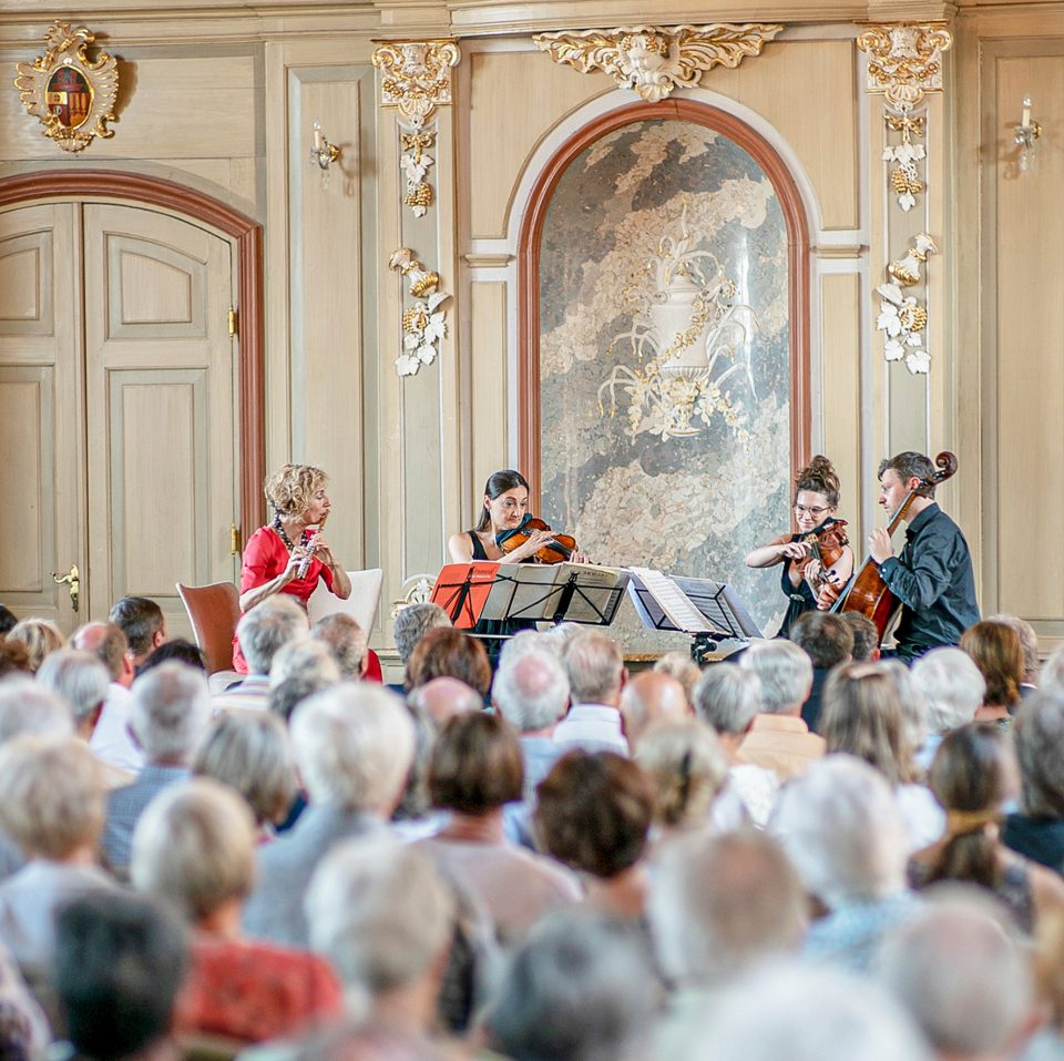 Internationale Talente zu Gast auf Schloss Kirchberg